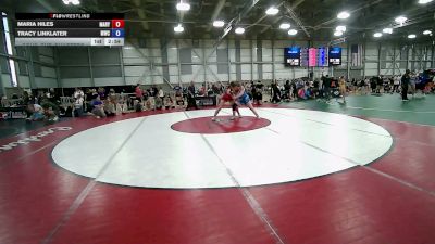 76 kg Cons. Sub-quarters - Maria Hiles, Maryland vs Tracy Linklater, Mountaineer Wrestling Club