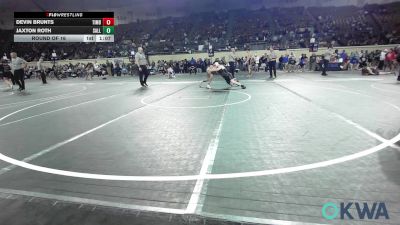 132 lbs Round Of 16 - Devin Brunts, Timberwolves vs Jaxton Roth, Sallisaw Takedown Club