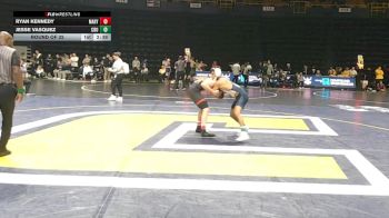 141 lbs Round Of 32 - Ryan Kennedy, Maryland vs Jesse Vasquez, California Baptist University