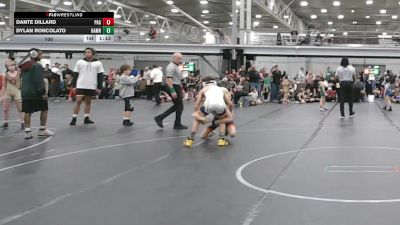 100 lbs Round 3 (4 Team) - Dylan Roncolato, Hammers vs Dante Dillard, PA Gold