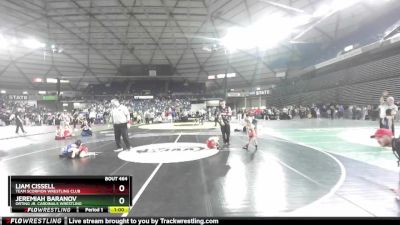 45 lbs Cons. Round 3 - Liam Cissell, Team Scorpion Wrestling Club vs Jeremiah Baranov, Orting Jr. Cardinals Wrestling