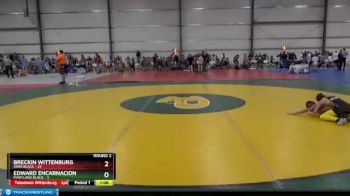 72 lbs Round 2 - Breckin Wittenburg, Iowa Black vs Edward Encarnacion, Maryland BLACK