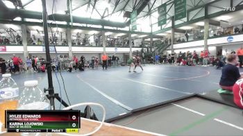 119-129 lbs Semifinal - Mylee Edwards, Metamora High School vs Karina Lojowski, Built By Brunson