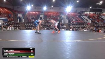 171 lbs Semifinal - Luke James, Panther Amateur Wrestling vs Josh Woyan, Point Pleasant