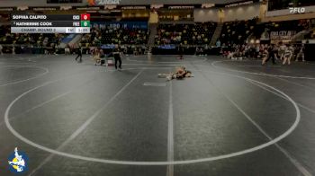 105 lbs Champ. Round 2 - Sophia Calpito, Charles City vs Katherine Cook, Freedom