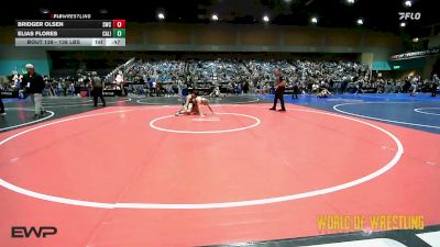 138 lbs Consi Of 8 #2 - Bridger Olsen, Syracuse Wrestling Club (Utah) vs Elias Flores, California Grapplers