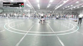 60 lbs Rr Rnd 3 - Ethan Schwartz, All-American Wrestling Club Red vs Noah Felix, Felix Wrestling Academy