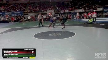 D 2 220 lbs Champ. Round 1 - Robert Breaux, Rayne vs Lyndon Vallery, McDonogh #35