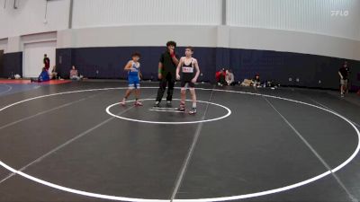 92 lbs Cons. Round 4 - Sergio Barraez, Richmond Wrestling Academy vs Jackson DeSalvo, Baton Rouge Training Center