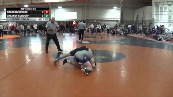 149 lbs Champ. Round 1 - Braedon Spears, University Of Indianapolis vs Cheaney Schoeff, Edinboro