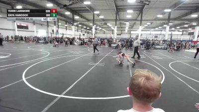 61 lbs Round Of 16 - Torin Larimore, Dove Creek vs Zaya Hancock, Chickens Wrestling Club