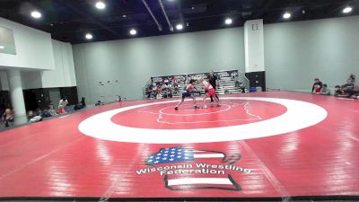 120 lbs Kaleb Blackner, Utah vs Gabriel Dela Rosa, California Blue