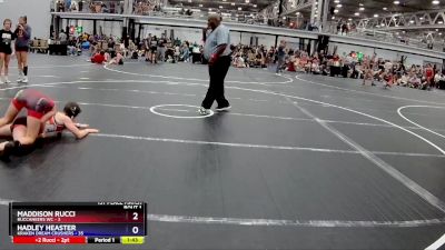 100 lbs Finals (2 Team) - Maddison Rucci, Buccaneers WC vs Hadley Heaster, Kraken Dream Crushers