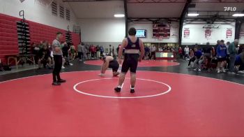 285 lbs Cons. Round 2 - Carson Hanus, Benton Community vs Taiten Jacobs, New London
