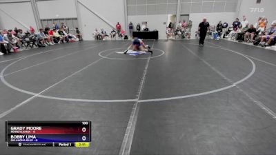 100 lbs Placement Matches (16 Team) - Grady Moore, Pennsylvania vs Bobby Lima, Oklahoma Blue