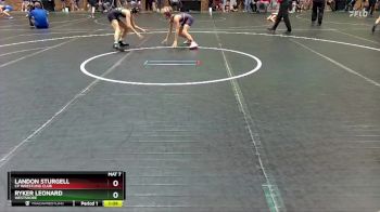 80 lbs Semifinal - Landon Sturgell, CP Wrestling Club vs Ryker Leonard, Westshore