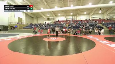 140 lbs Cons. Round 2 - Indee Scott, Bear River vs Jarae Kekino, Grantsville