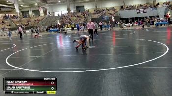 75 lbs Quarterfinal - Isaac Loveday, Pigeon Forge Wrestling Club vs Isaiah Partridge, Higher Calling Wrestling Club