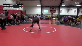 285 lbs Cons. Round 2 - Hayden Cantrell, Louisa-Muscatine vs Brantyn Sieren, Pekin