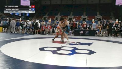 150 lbs Champ. Rd Of 16 - Julian Glover, Kansas vs Gavin Weichelt, Colorado