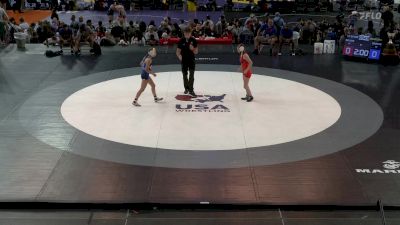 94 lbs Quarters - Alliya Walker, VA vs Natalie Radecki, DE