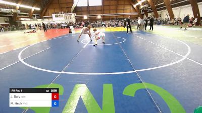 132 kg Rr Rnd 1 - Jacob Daly, Integrity vs Marcus Heck, Wyoming Seminary