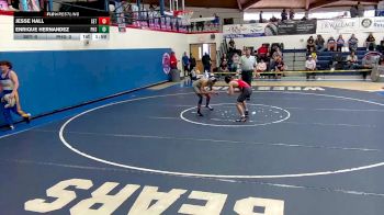 122 lbs Round 3 (6 Team) - Jesse Hall, Seton Catholic vs Enrique Hernandez, Parker High School