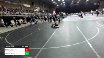 73 lbs Quarterfinal - Martin Narvaez, Dumas WC vs Wyatt Garris, Animal House WC