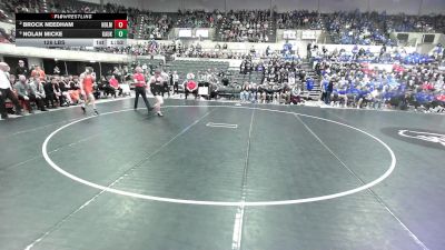 126 lbs Nolan Micke, Kaukauna vs Brock Needham, Holmen