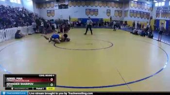 126 lbs Cons. Round 4 - Isfandier Sharipov, Attack vs Adriel Pina, Cowboys Wrestling Club