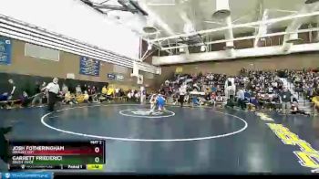 145 lbs Quarterfinal - Garrett Friederici, South Tahoe vs Josh Fotheringham, Boulder City