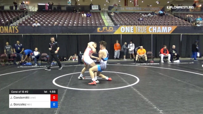 65 kg Consi Of 16 #2 - Jagger Condomitti, Lehigh Valley Wrestling Club ...