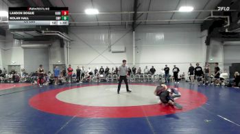 120 lbs Rr Rnd 3 - Landon Bogue, Guerrilla Wrestling Academy MS vs Nolan Hall, Compound Wrestling MS