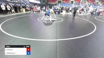 215 lbs Cons 64 #2 - Carson Slorah, IA vs Jackson Blackburn, OK