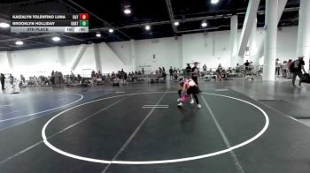 109 lbs 5th Place - Kaizalyn Tolentino Luna, Faito Wc vs Brooklyn Holliday, Unattached
