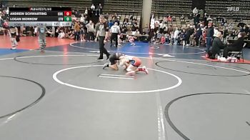 57 lbs Rr Rnd 1 - Andrew Schwarting, ICWL Bruisers Elite - ESE vs Logan Morrow, Cordoba Trained - ESE