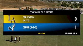 Replay: Cal State LA vs CSUSB | Oct 20 @ 2 PM