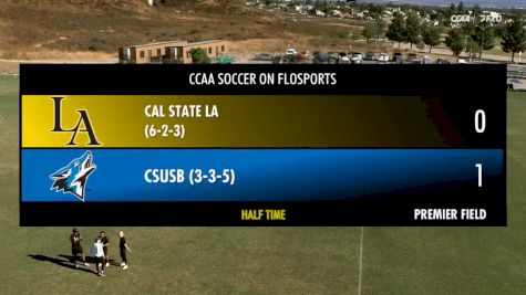 Replay: Cal State LA vs CSUSB | Oct 20 @ 2 PM