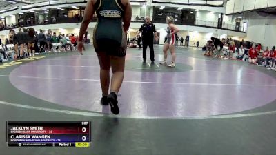 207 lbs Round 5 (16 Team) - Ozioma Ogu, Northern Michigan University vs Madeline Hodges, Sacred Heart University