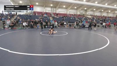 71 lbs Cons. Semis - Marshall Swift, Lander vs Zeke Pina, Sunnyside Wrestling Academy