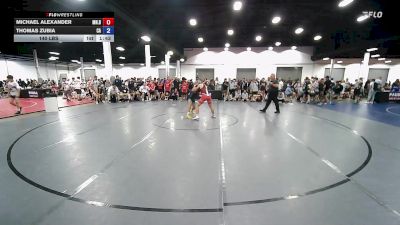 140 lbs Michael Alexander, Minnesota Blue vs Thomas Zubia, California