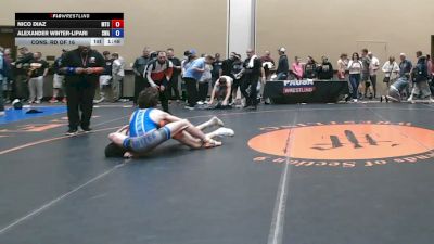 150 lbs Cons. Rd Of 16 - Nico Diaz, M2 Training Center vs Alexander Winter-Lipari, Savage Wrestling Academy