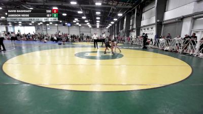 127 lbs Rr Rnd 1 - David Baghdady, TDWC Maniacs Grey - MS vs Jameson Neise, 4M Power - MS
