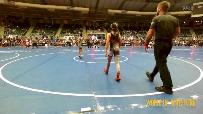 77 lbs Consi Of 8 #2 - Iliyah Sailas-lara, Pomona Elite vs Lynkin Carter, HBWC