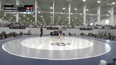 155 lbs Vivienne Legato, Ohio Blue vs Elizabeth Yelle, Texas