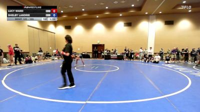 105 lbs Cons. Round 2 - Lucy Ward, Connecticut vs Shelby Landrie, Connecticut