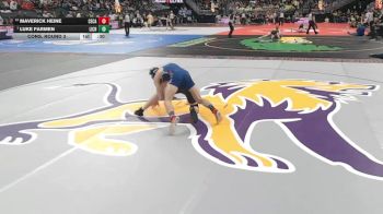 Cons. Round 3 - Maverick Heine, Cedar Catholic vs Luke Farmen, Lincoln Christian