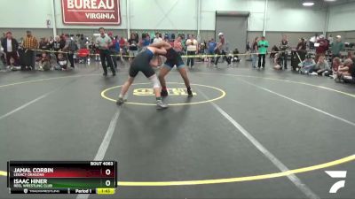 170 lbs Quarterfinal - Jamal Corbin, Legacy Dragons vs Isaac Hiner, Reel Wrestling Club