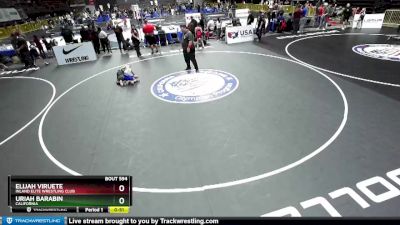 67 lbs Semifinal - Uriah Barabin, California vs Elijah Viruete, Inland Elite Wrestling Club