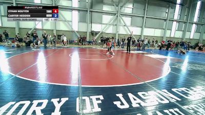 96 lbs Cons. Sub-semis - Ethan Nguyen, Thunder Mountain Wrestling Club vs Carter Hedden, Mat Rats Rebooted Wrestling